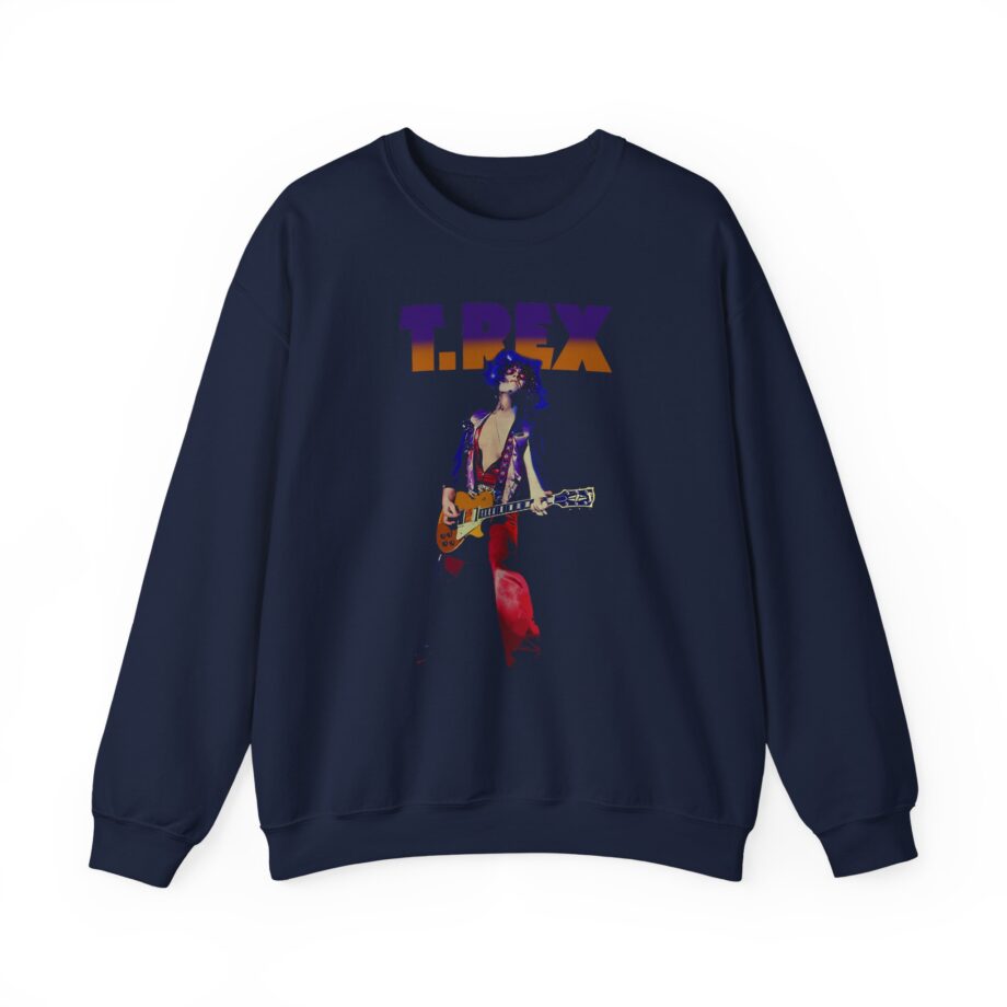 T Rex Rockin Unisex Heavy Blend™ Crewneck Sweatshirt