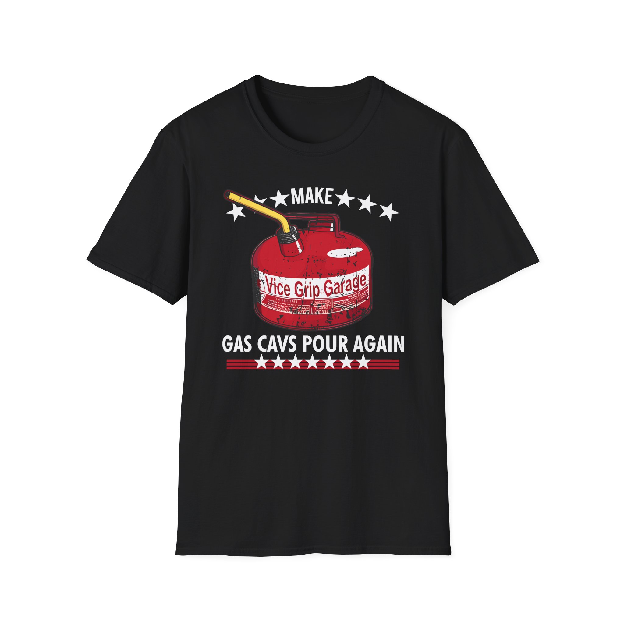 Vicegripgarage Gas Can Unisex Softstyle T-Shirt