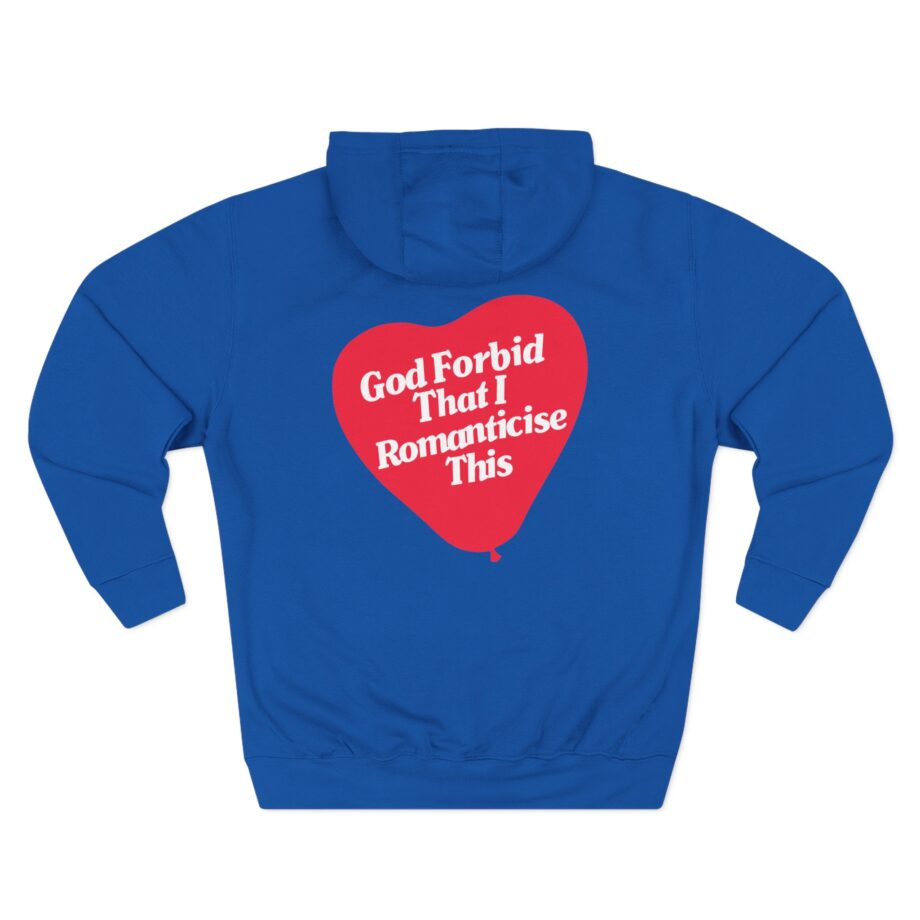 James Marriott God Forbid Three-Panel Fleece Hoodie