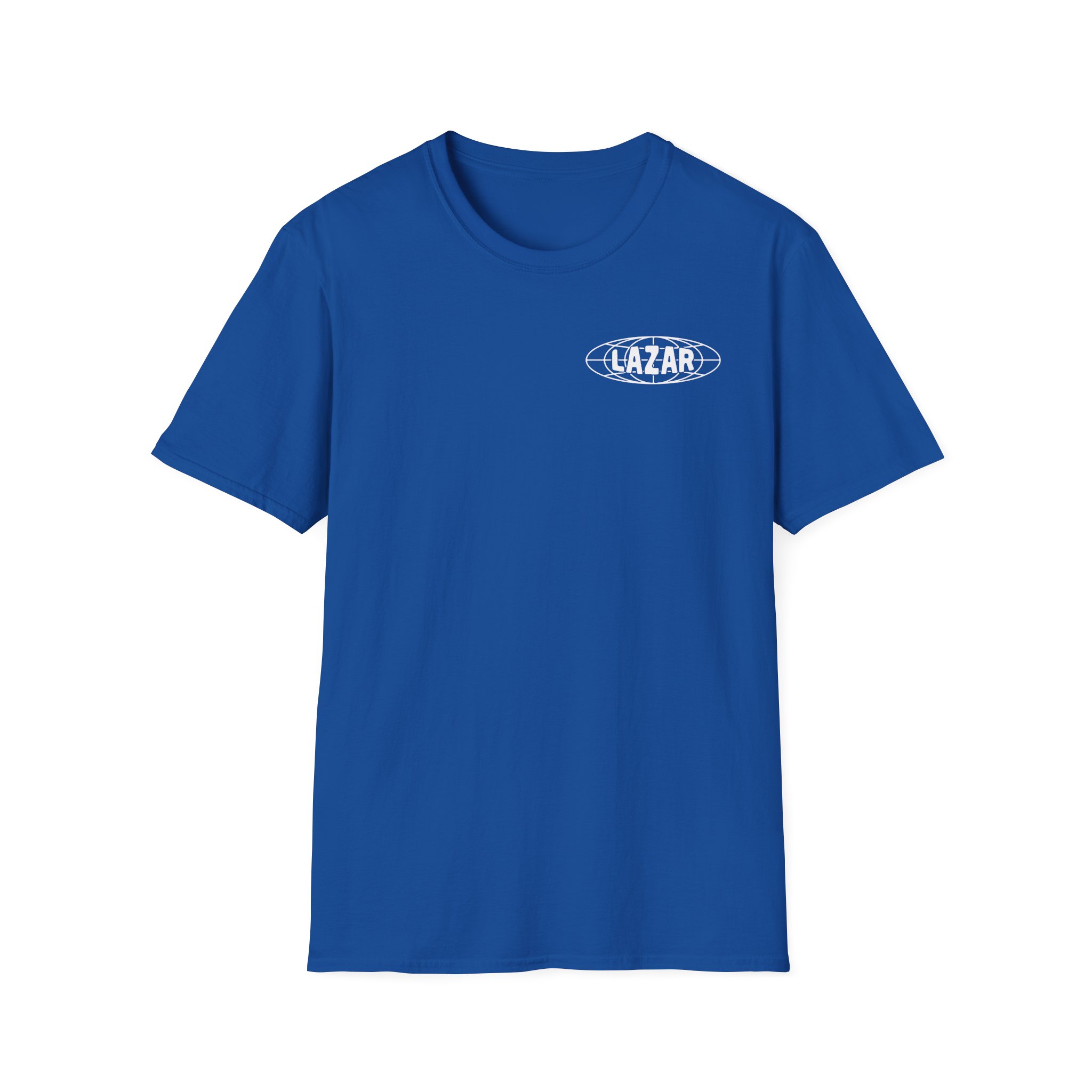 Lazarbeam Globe Indigo Unisex Softstyle T-Shirt