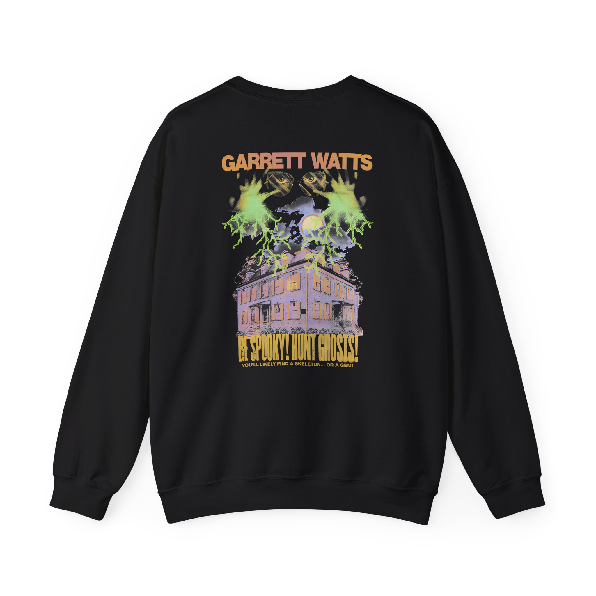 Garrett Watts Haunted Powers Unisex Heavy Blendâ„¢ Crewneck Sweatshirt