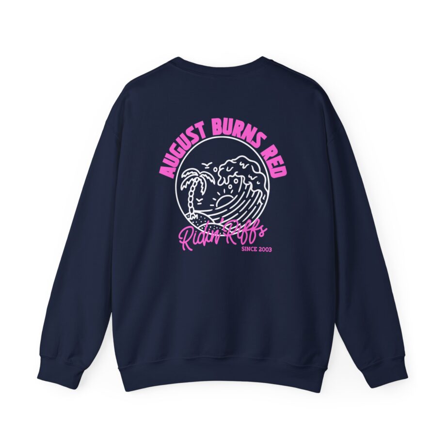 August Burns Red Riff Riders Teal Unisex Heavy Blend™ Crewneck Sweatshirt