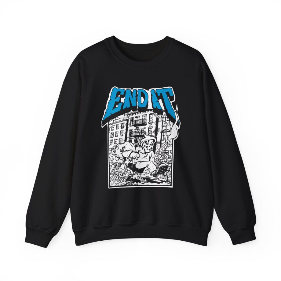 End It Unisex Heavy Blend Crewneck Sweatshirt