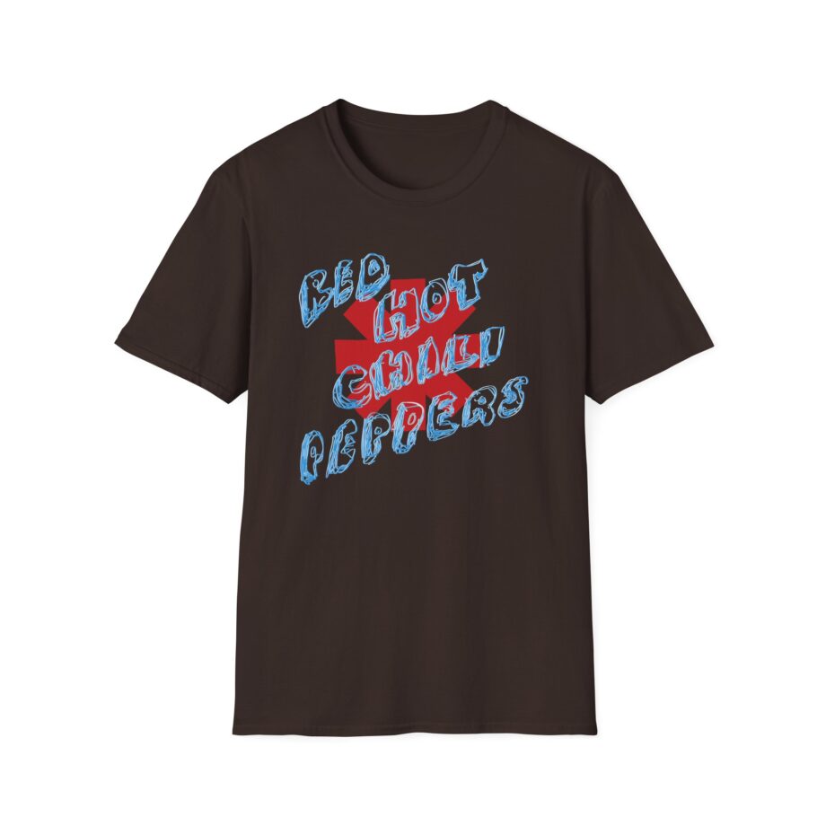 Red Hot Chili Peppers Scribbled Logo Unisex Softstyle T-Shirt