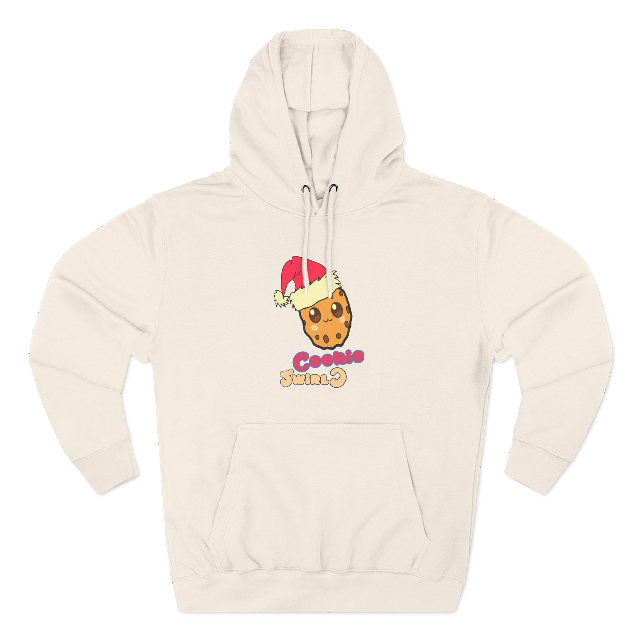 Cookieswirlc Three-Panel Fleece Hoodie