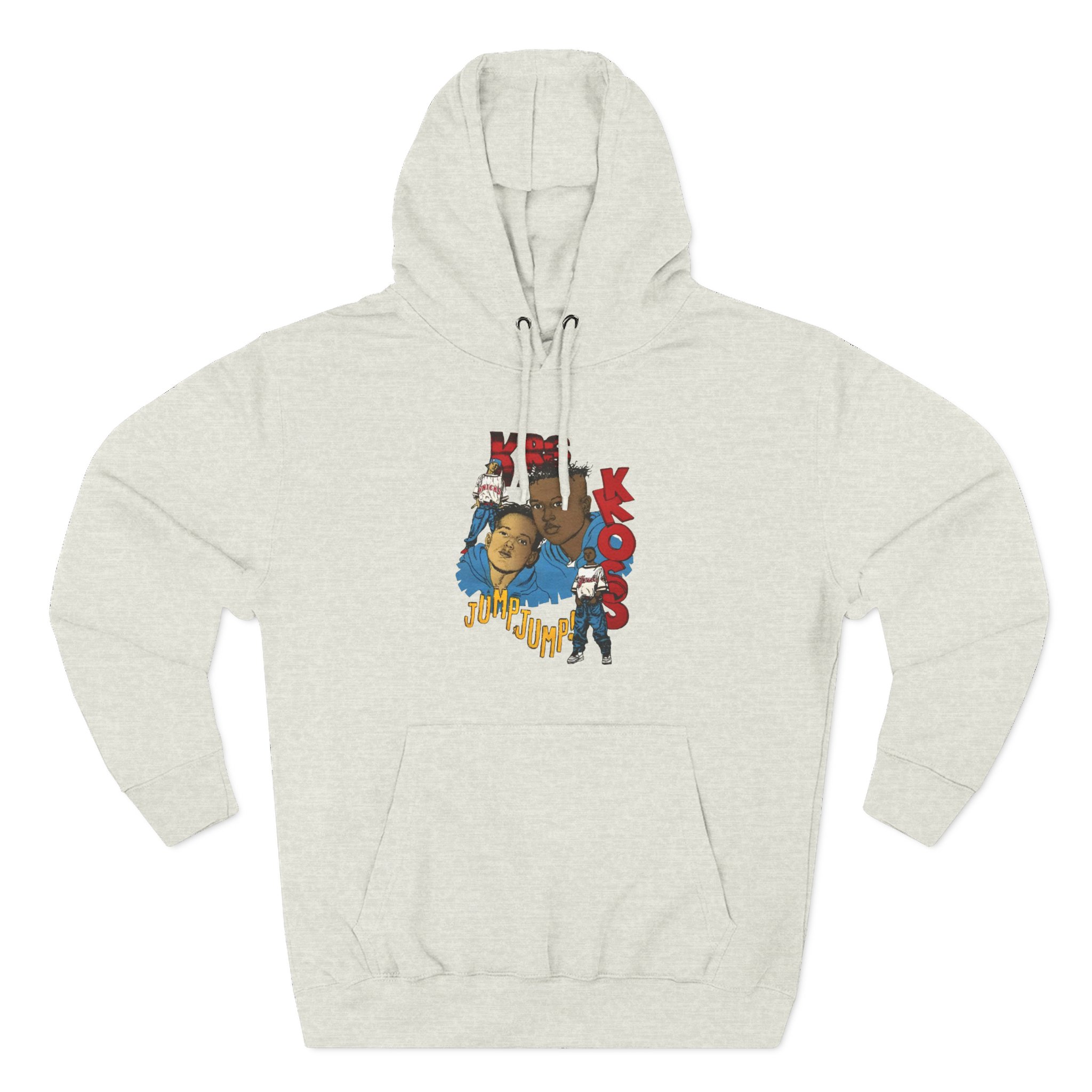Vintage Kris Kross Jump Jump 90s Rap Three-Panel Fleece Hoodie