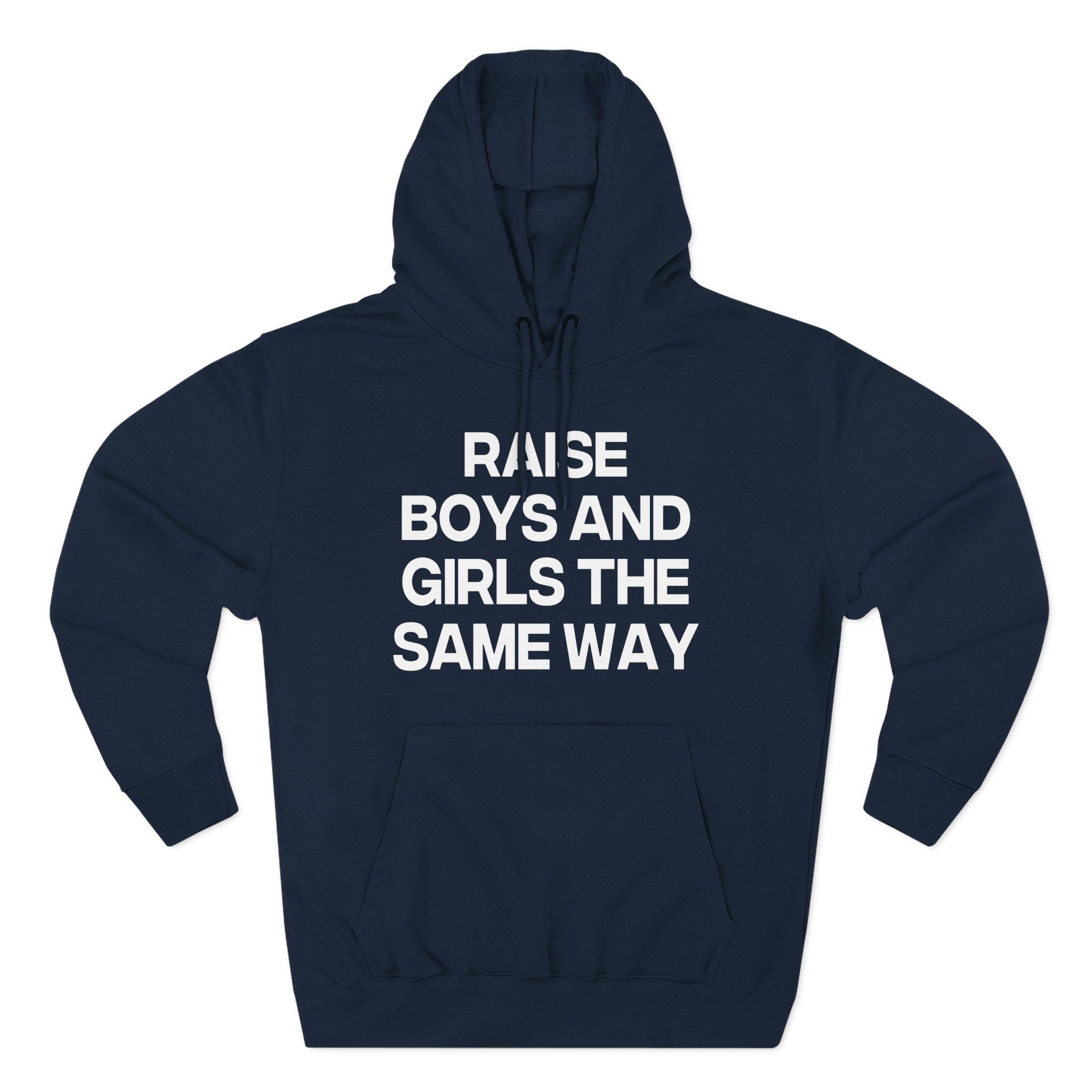 Jenny Holzer Raise the Same Way Three-Panel Fleece Hoodie
