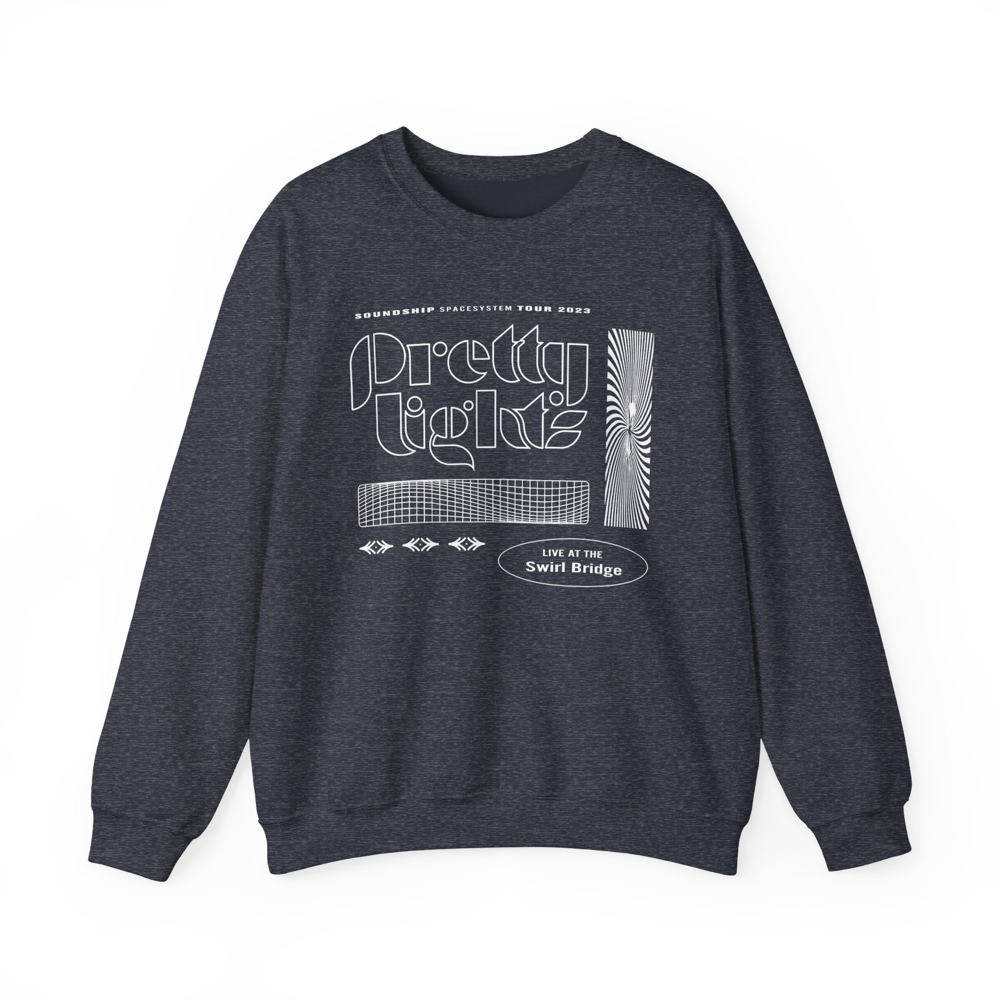 Pretty Lights Swirl Unisex Heavy Blendâ„¢ Crewneck Sweatshirt