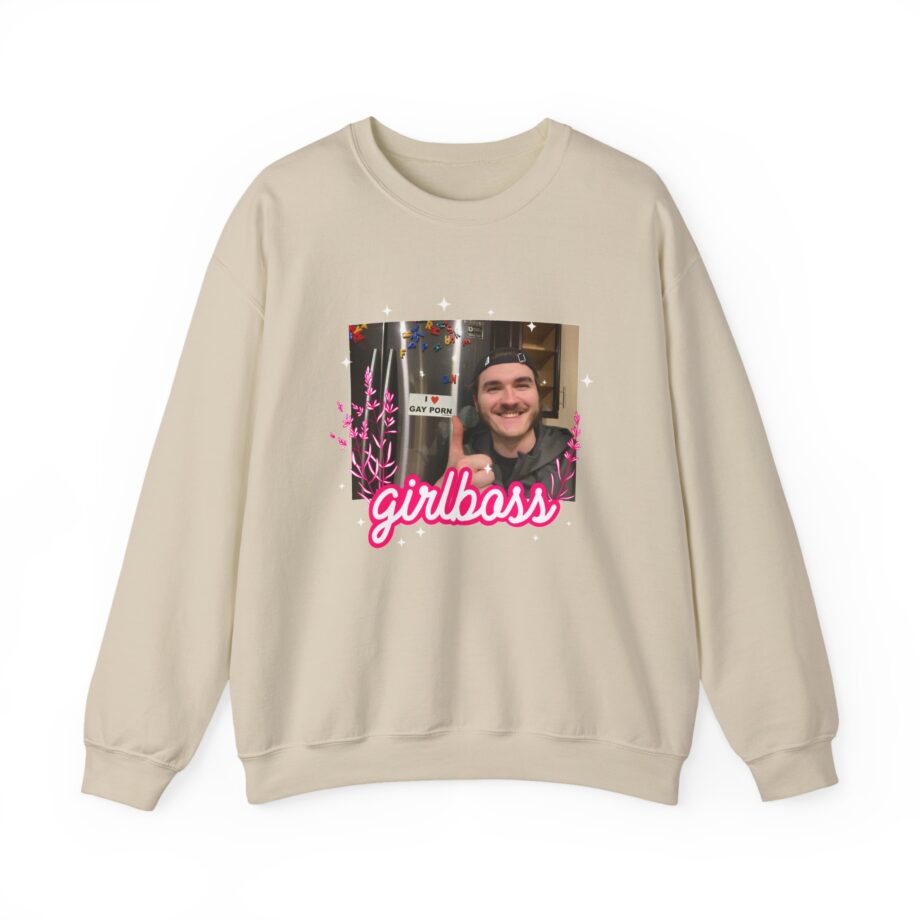 Jschlatt Girlboss Unisex Heavy Blend™ Crewneck Sweatshirt
