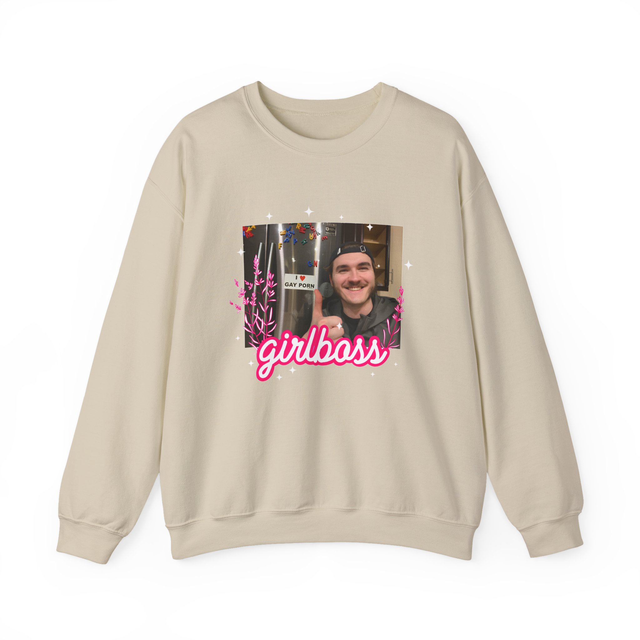 Jschlatt Girlboss Unisex Heavy Blendâ„¢ Crewneck Sweatshirt