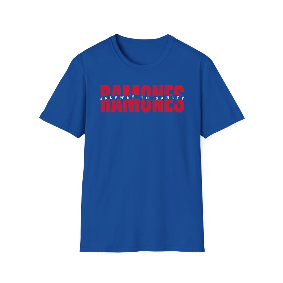 Ramones Halfway To Sanity Unisex Softstyle T-Shirt