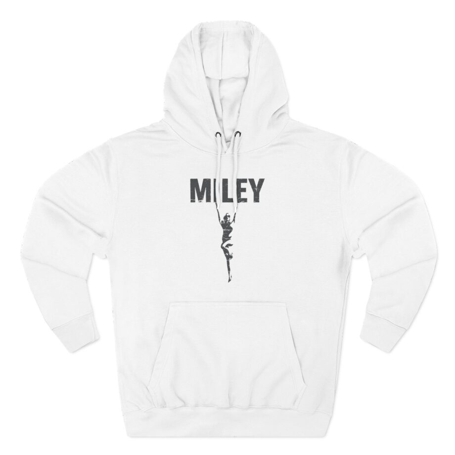Miley Cyrus Three-Panel Fleece Hoodie