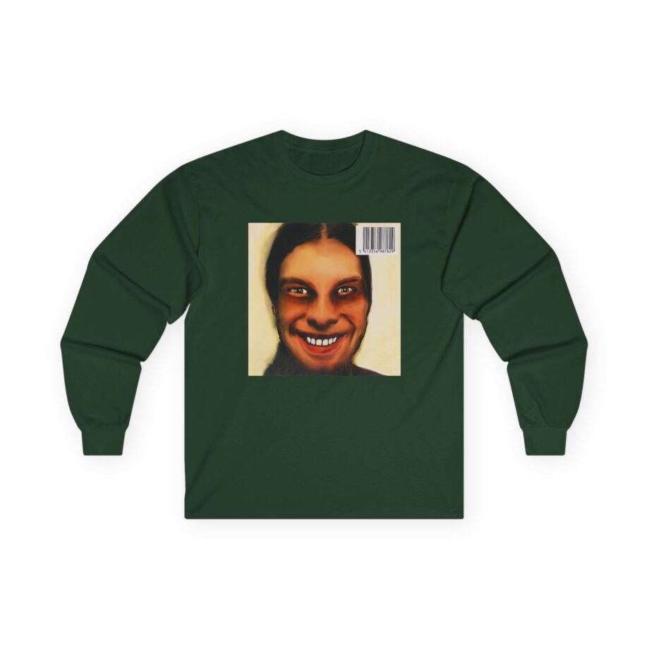 Aphex Twin I Care Because You Do  Album Cover Unisex Ultra Cotton Long Sleeve Tee