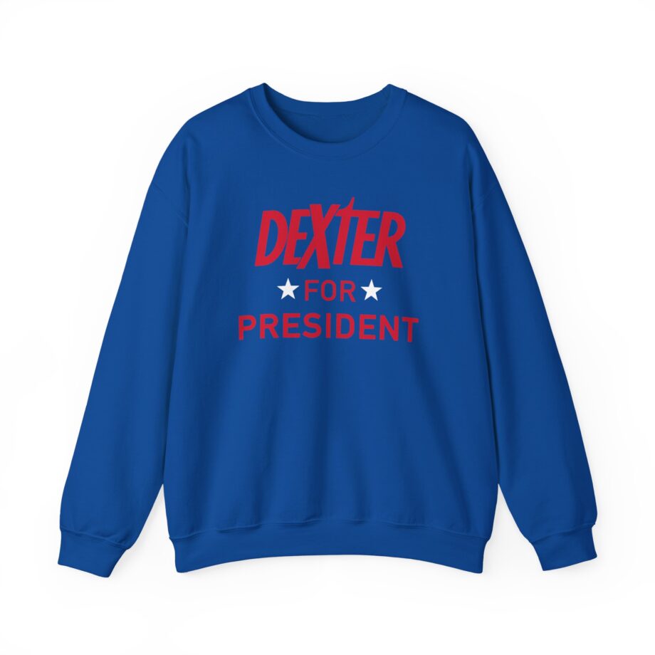 Dexter For President Unisex Heavy Blend™ Crewneck Sweatshirt