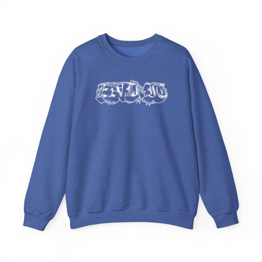 End It Unisex Heavy Blend Crewneck Sweatshirt