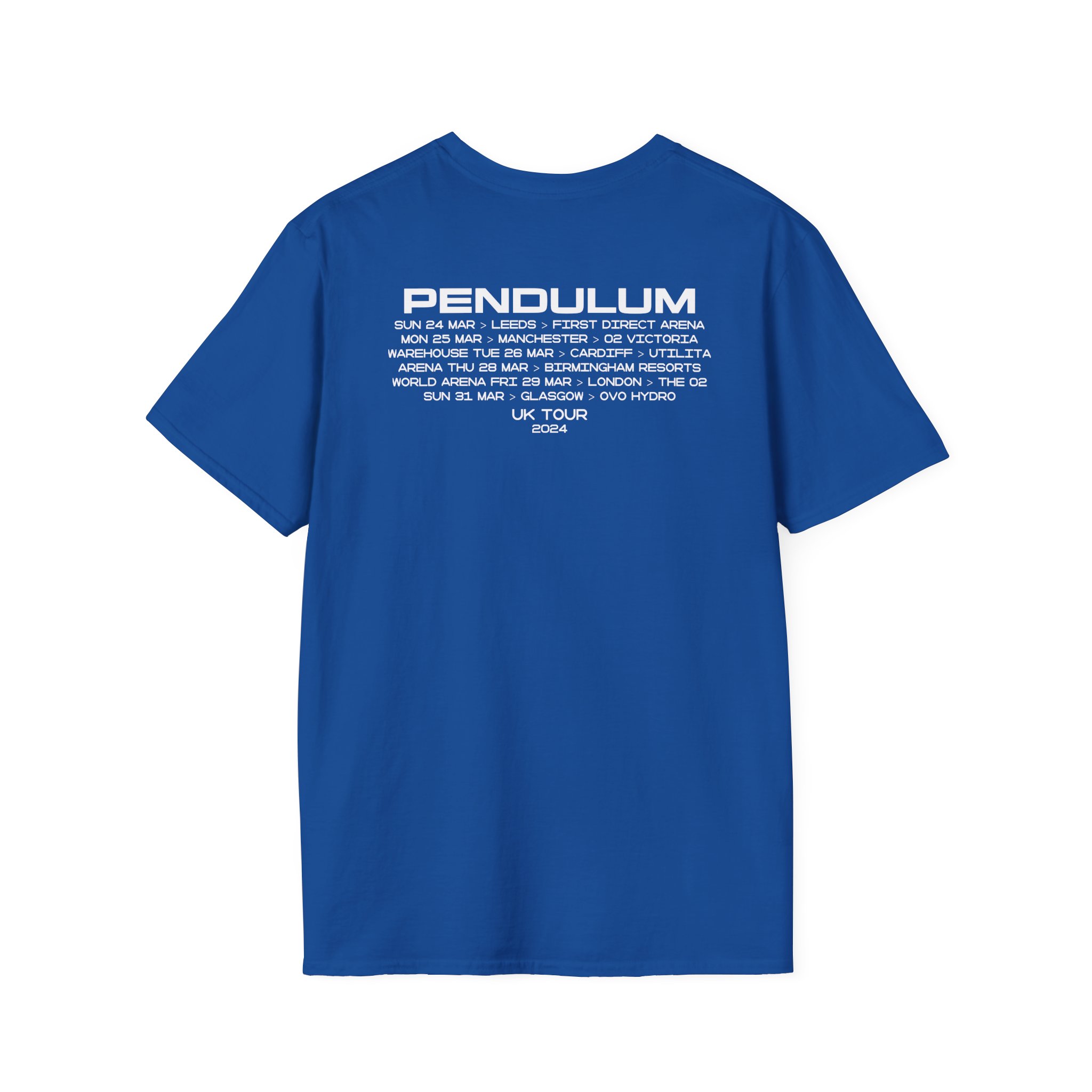 Pendulum Uk Tour Maze Unisex Softstyle T-Shirt
