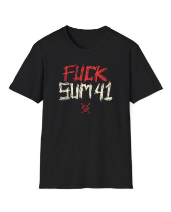 Sum 41 F**k Tour Unisex Softstyle T-Shirt