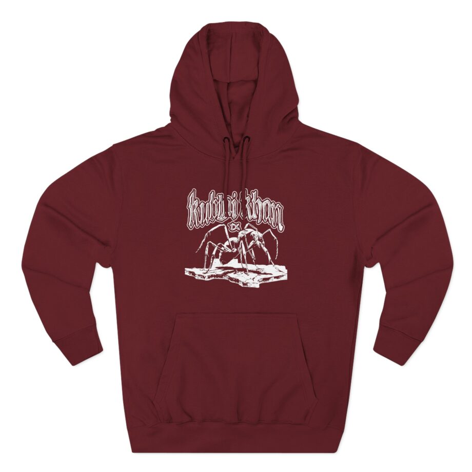 Kublai Khan Antpile 2 Black Three-Panel Fleece Hoodie