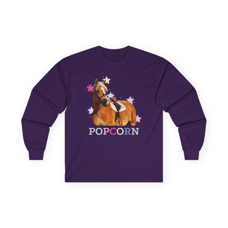 Harlow and Popcorn Stars Unisex Ultra Cotton Long Sleeve Tee