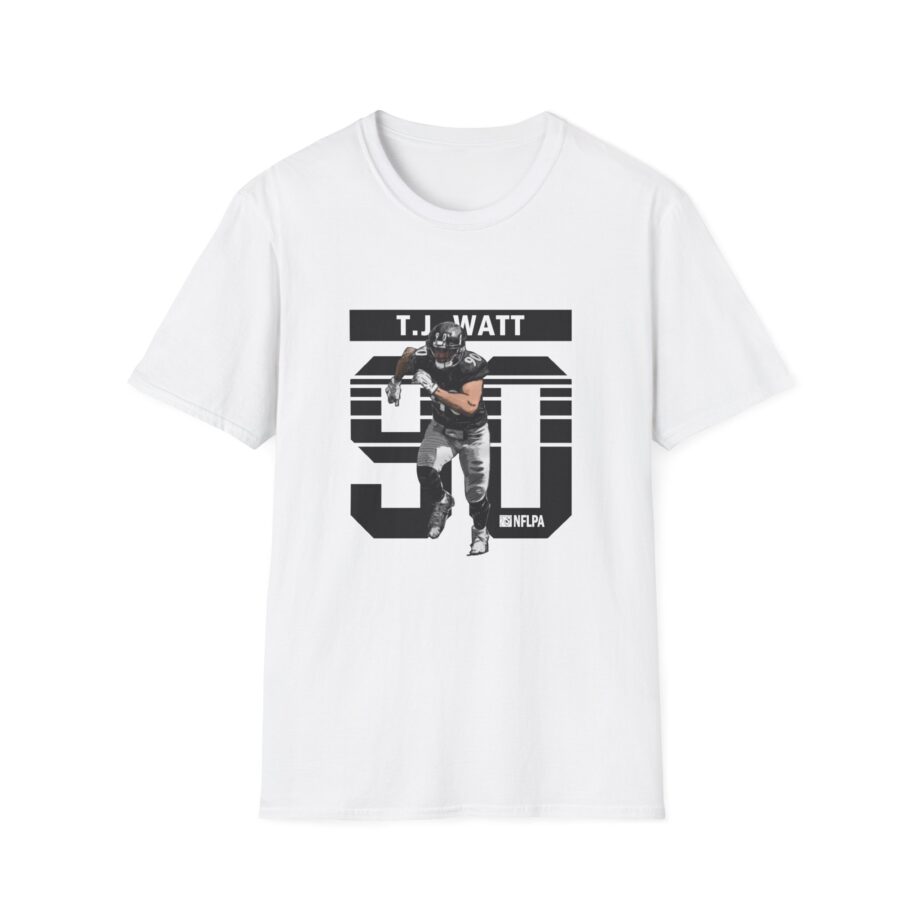 Tj Watt Grunge Unisex Softstyle T-Shirt