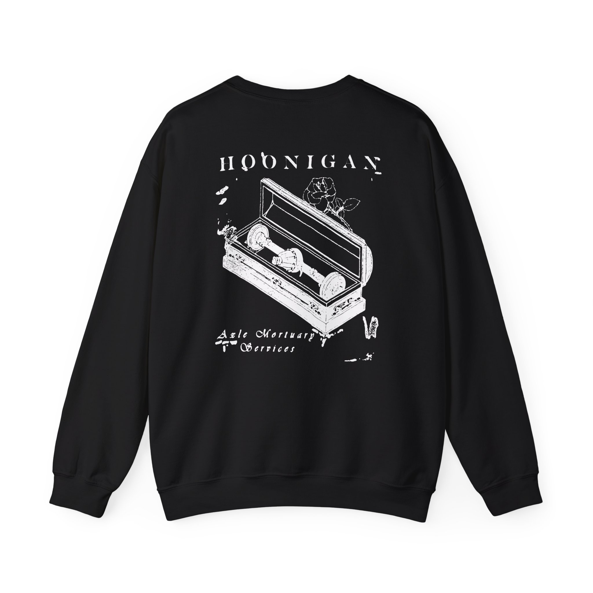 Ken Block Hoonigan Mortuary  Unisex Heavy Blendâ„¢ Crewneck Sweatshirt