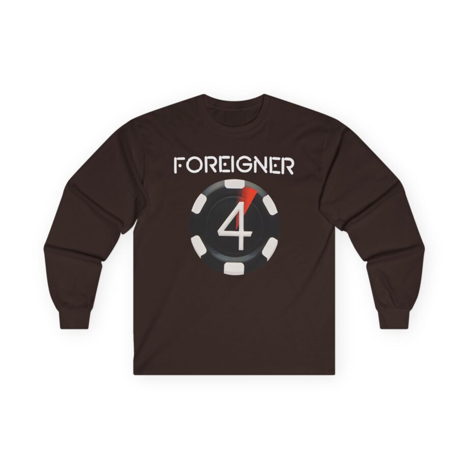 Foreigner 4 Poker Chip Unisex Ultra Cotton Long Sleeve Tee
