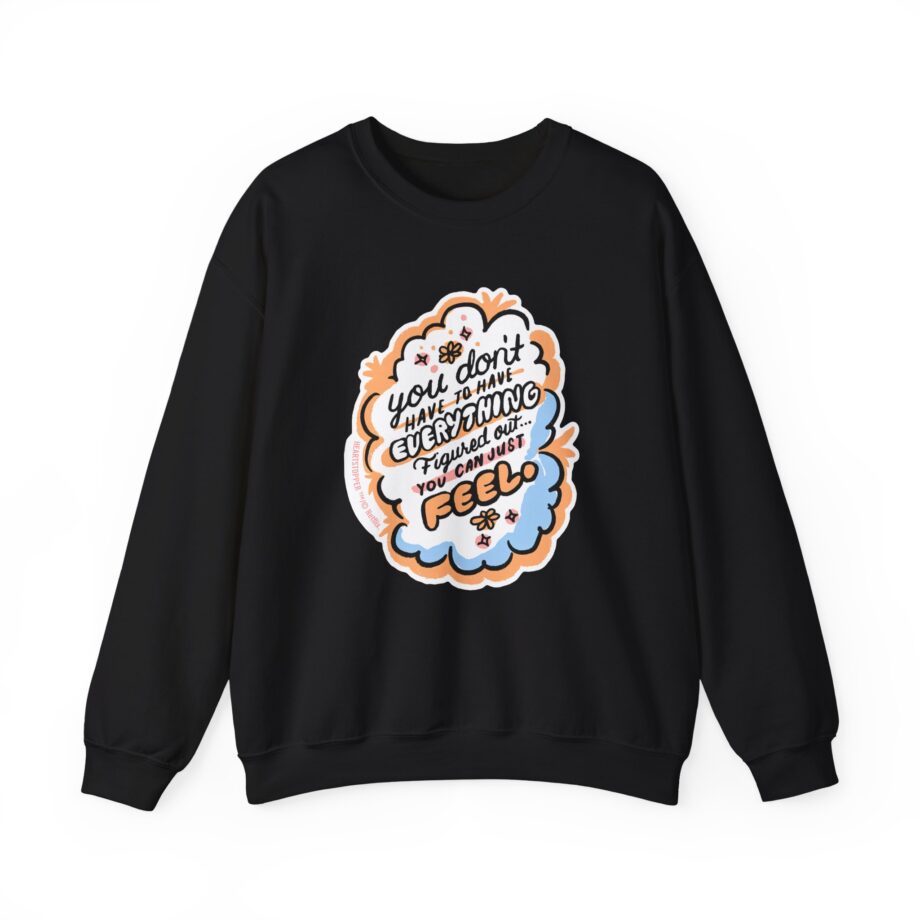 Heartstopper You Can Just Feel Unisex Heavy Blend™ Crewneck Sweatshirt