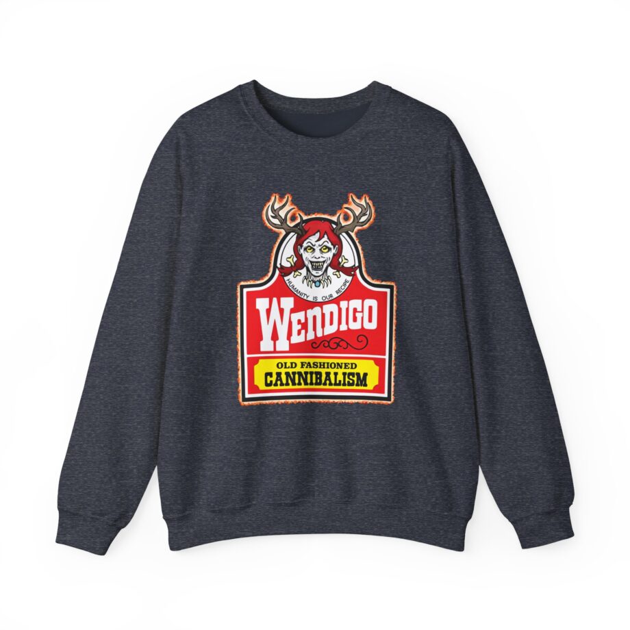 Wendigo Old Fashioned Cannibalism Unisex Heavy Blend Crewneck Sweatshirt