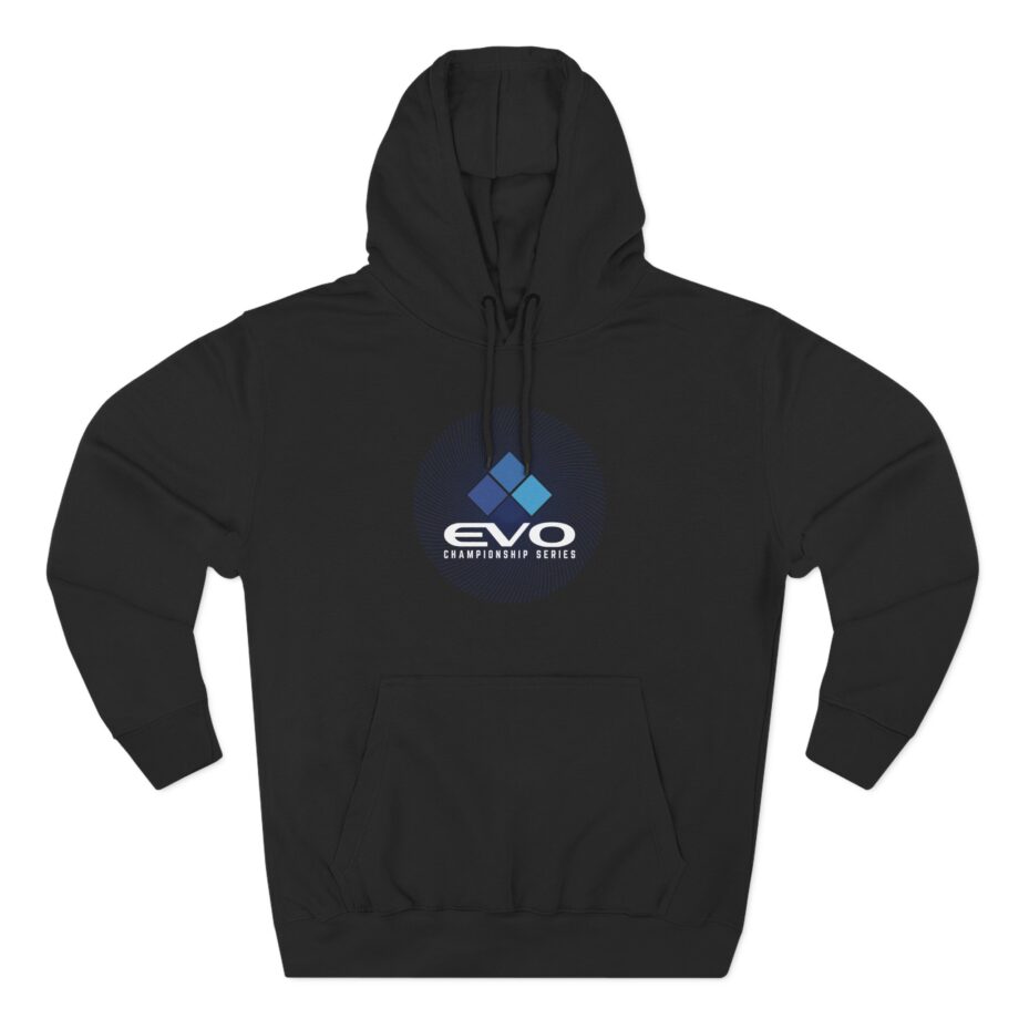 Evo Spiral Three-Panel Fleece Hoodie