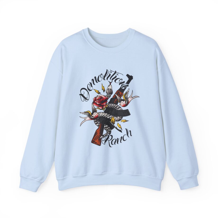 Demolition Ranch Tattoo Unisex Heavy Blend™ Crewneck Sweatshirt