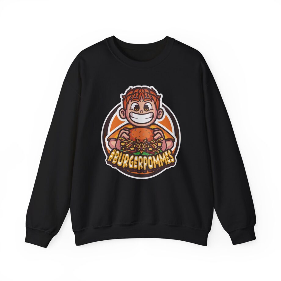Burger Pommes Unisex Heavy Blend™ Crewneck Sweatshirt