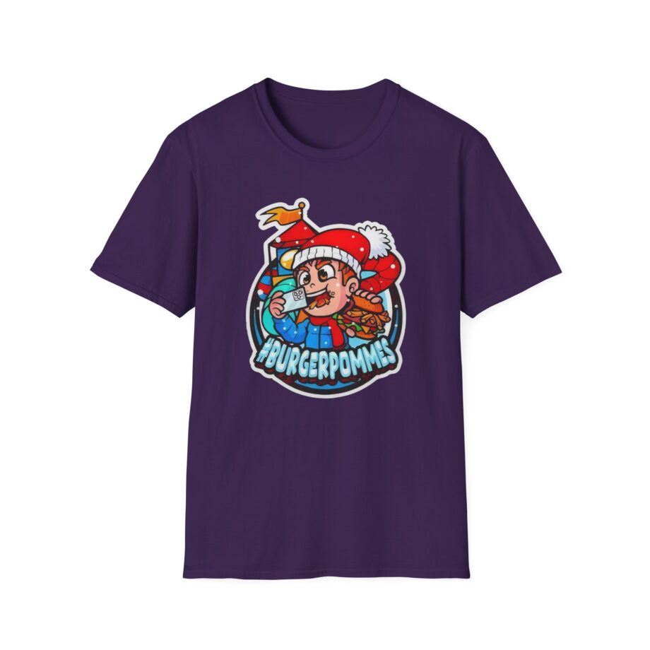Burger Pommes Unisex Softstyle T-Shirt