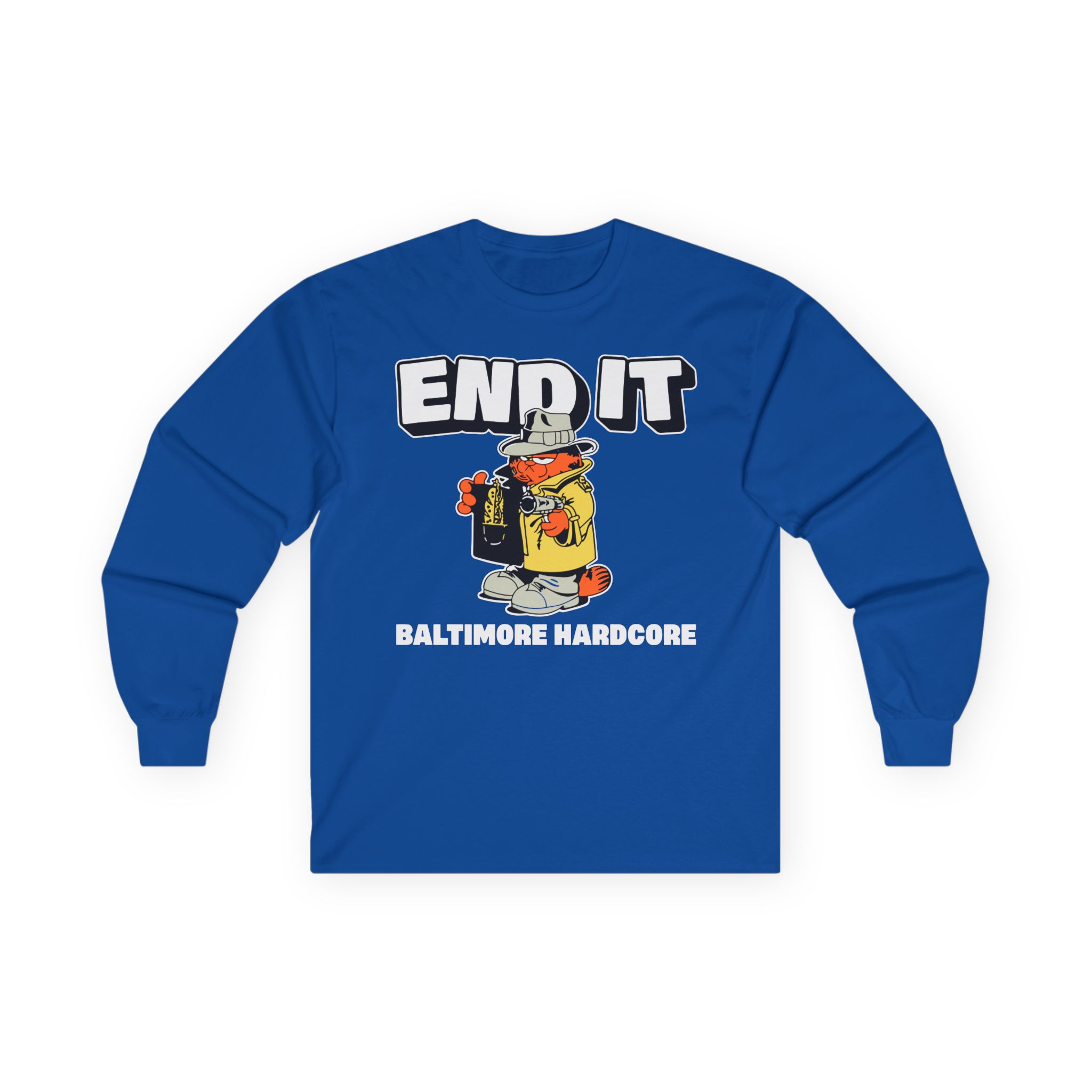End It Baltimore Hardcore Unisex Ultra Cotton Long Sleeve Tee