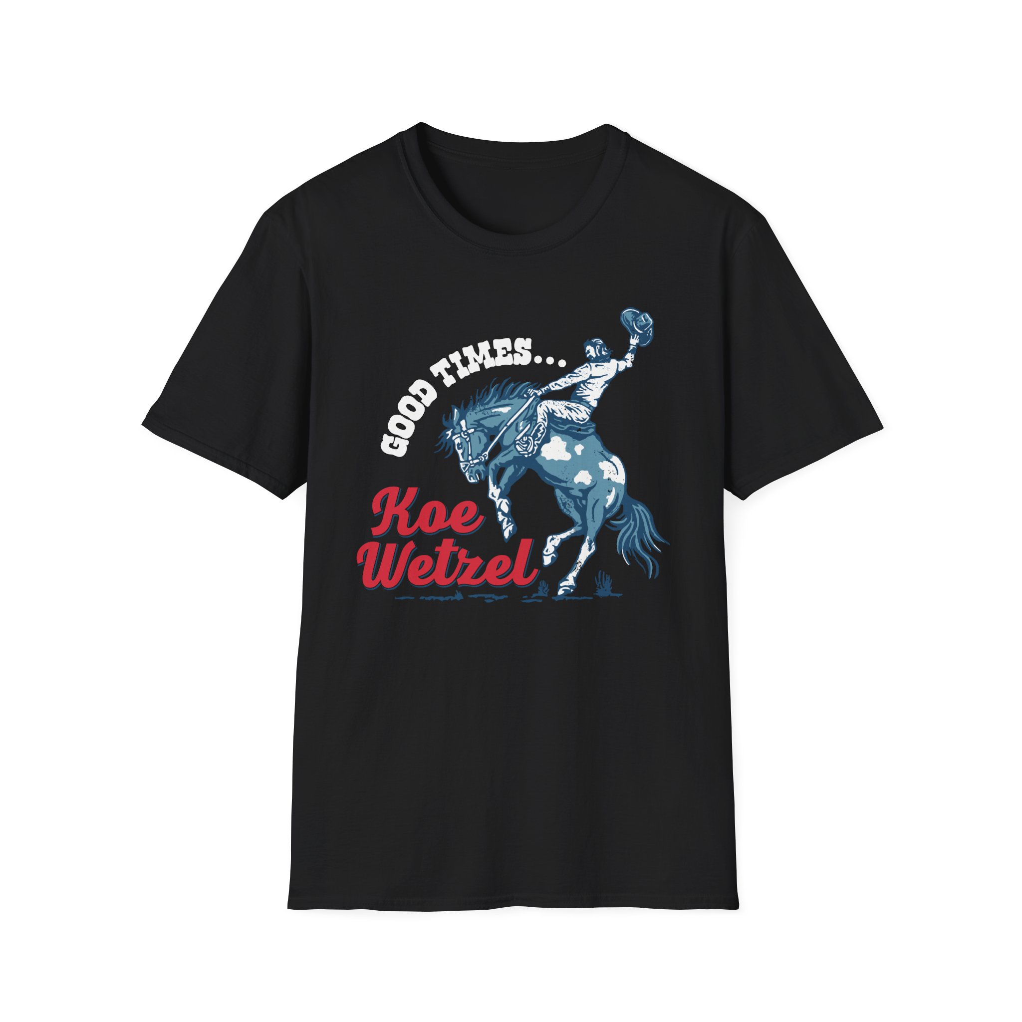 Koe Wetzel Good Times Bronco Unisex Softstyle T-Shirt