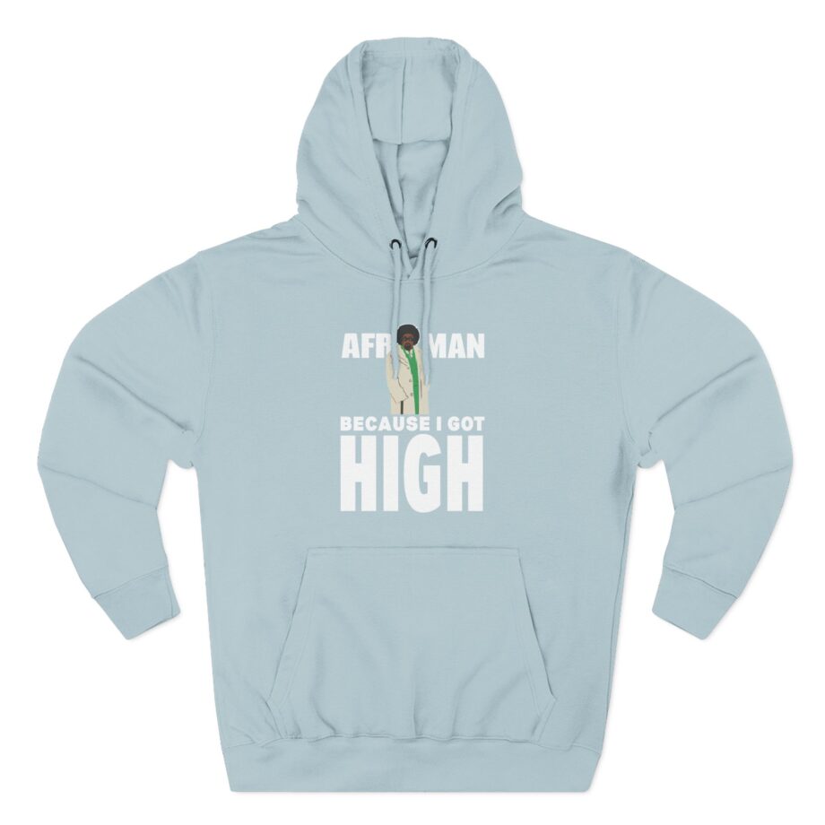 Afroman Because I Got High Three-Panel Fleece Hoodie