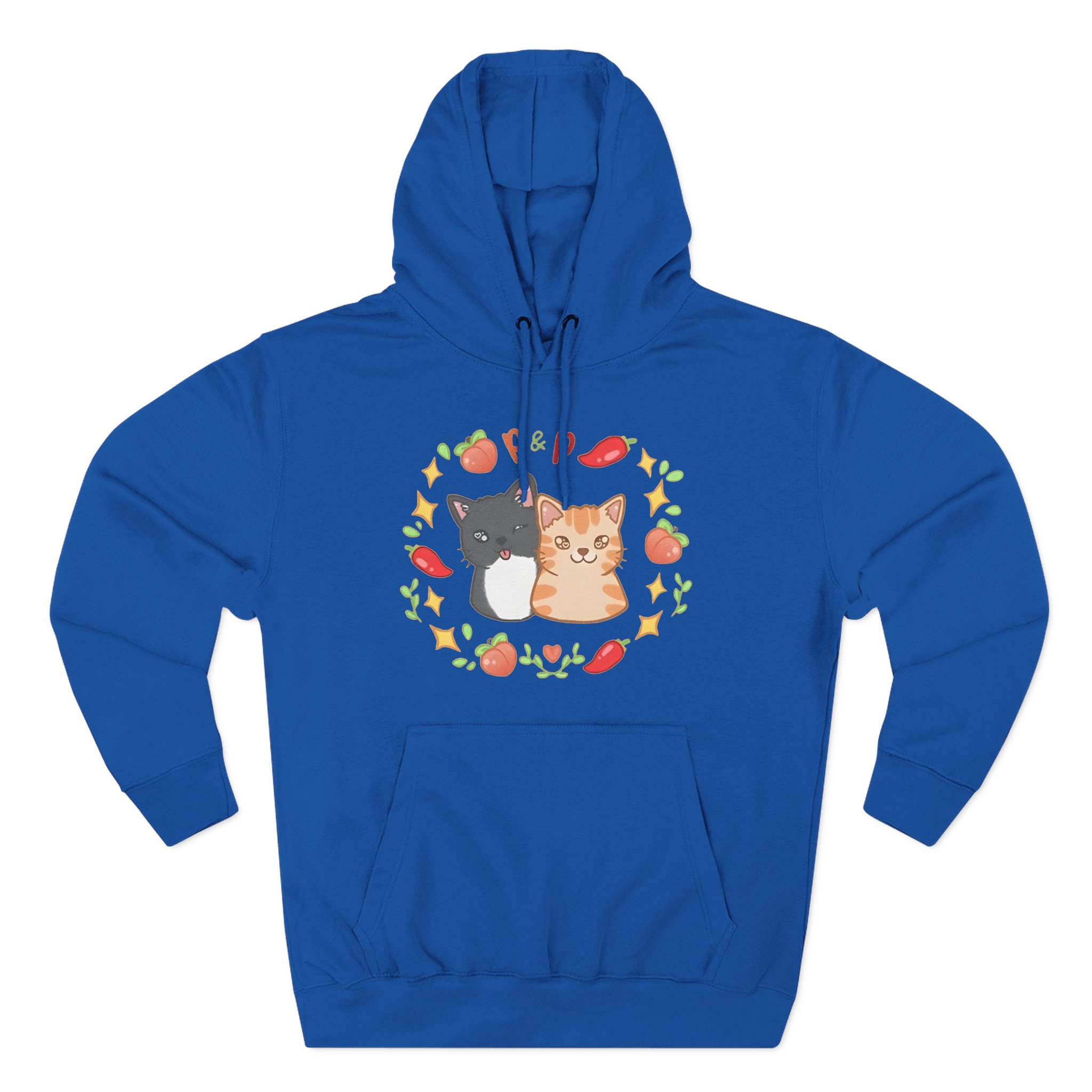 Erobb221 Three-Panel Fleece Hoodie