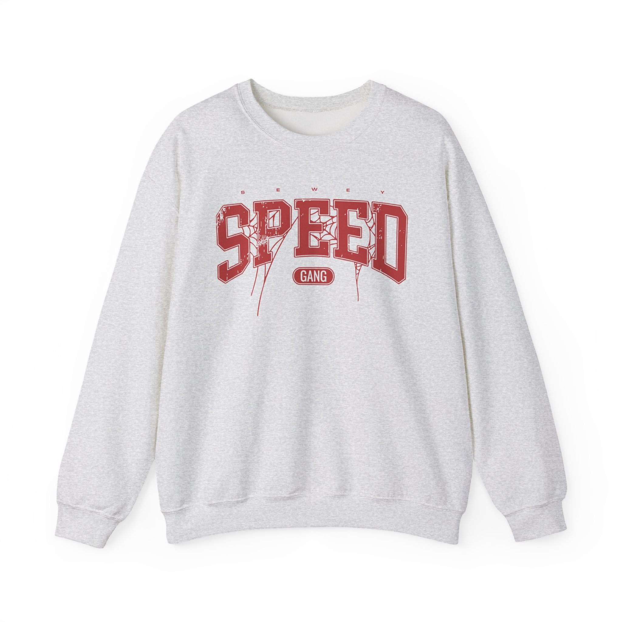Ishowspeed Spider Web Unisex Heavy Blendâ„¢ Crewneck Sweatshirt