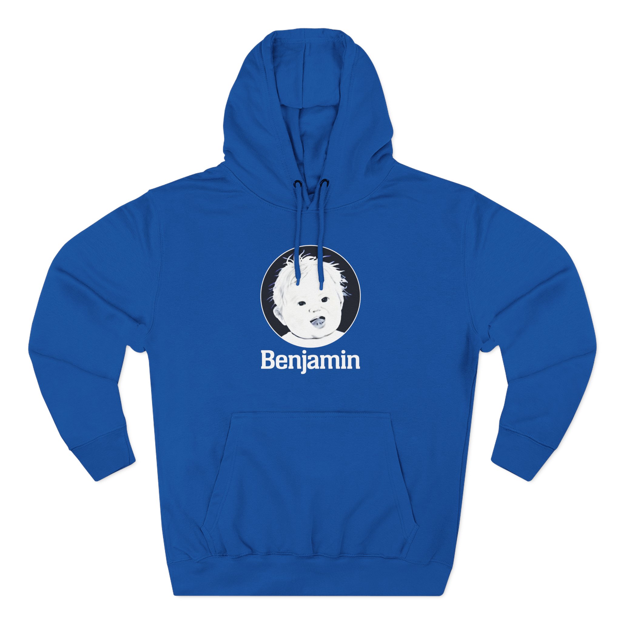 Garrett Watts Baby Benjamin Three-Panel Fleece Hoodie