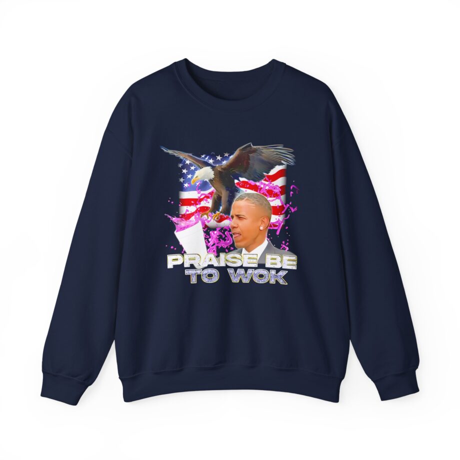 Cruz Cafune Praise Be to Wok Unisex Heavy Blend™ Crewneck Sweatshirt