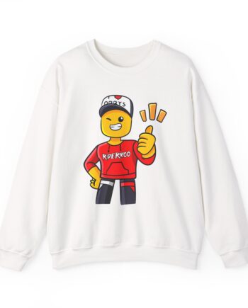 Roblox Thumbs Up Unisex Heavy Blend™ Crewneck Sweatshirt
