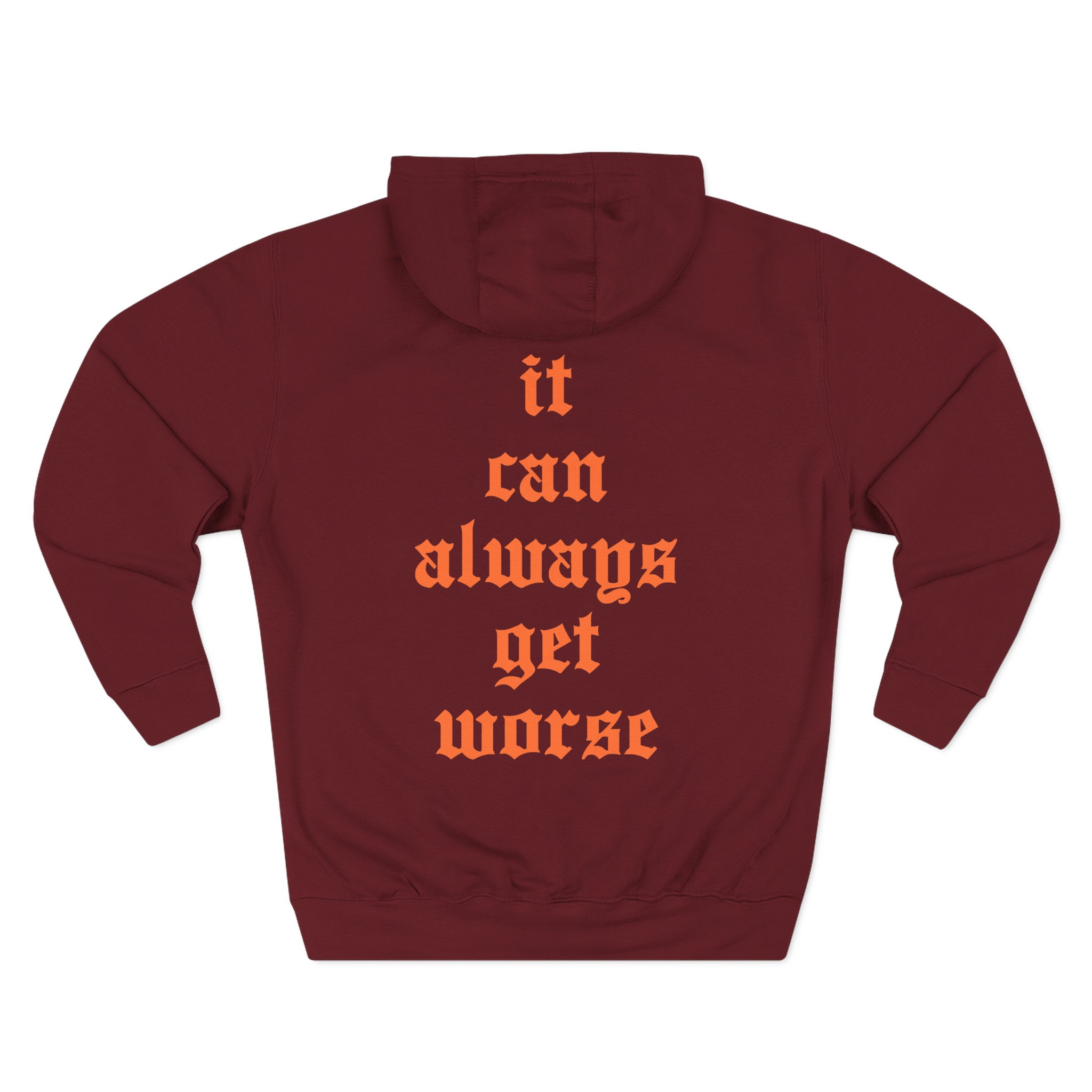 The Acacia Strain It Can Always Get Worse Three-Panel Fleece Hoodie