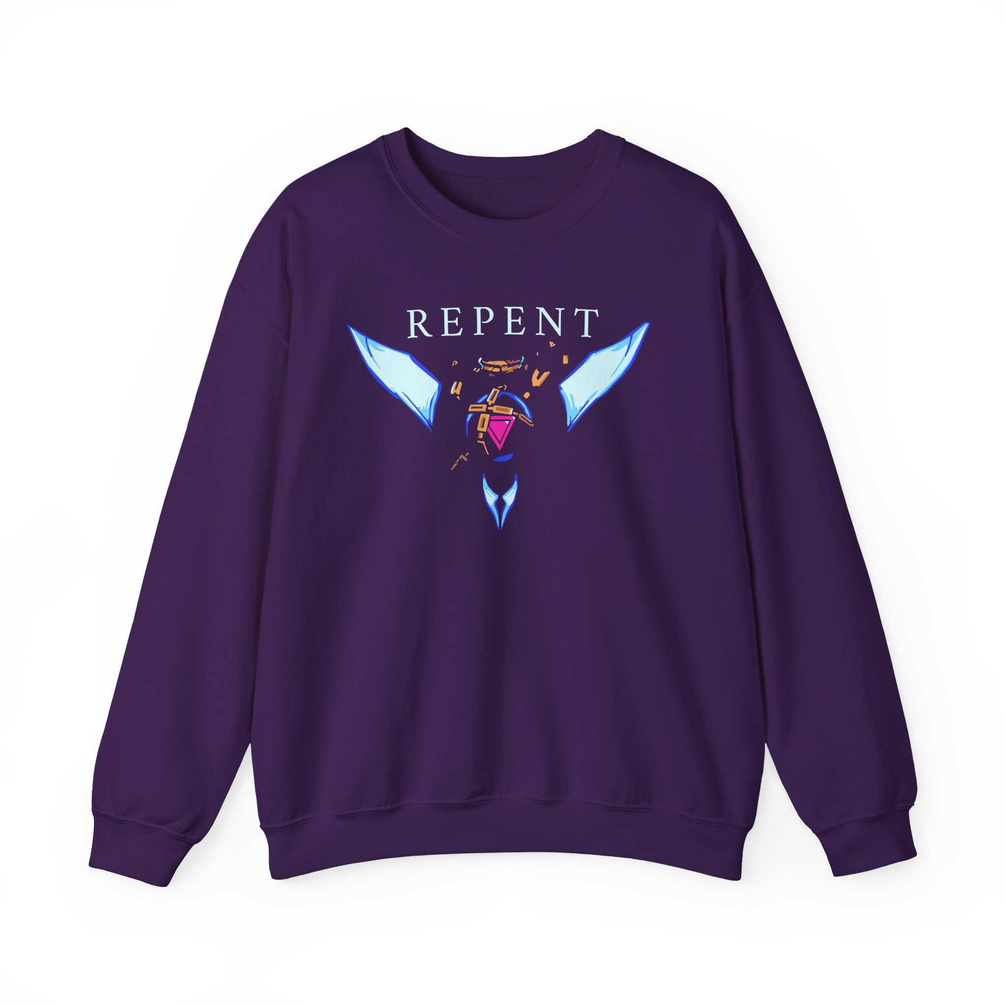 Ultrakill Repent Unisex Heavy Blendâ„¢ Crewneck Sweatshirt
