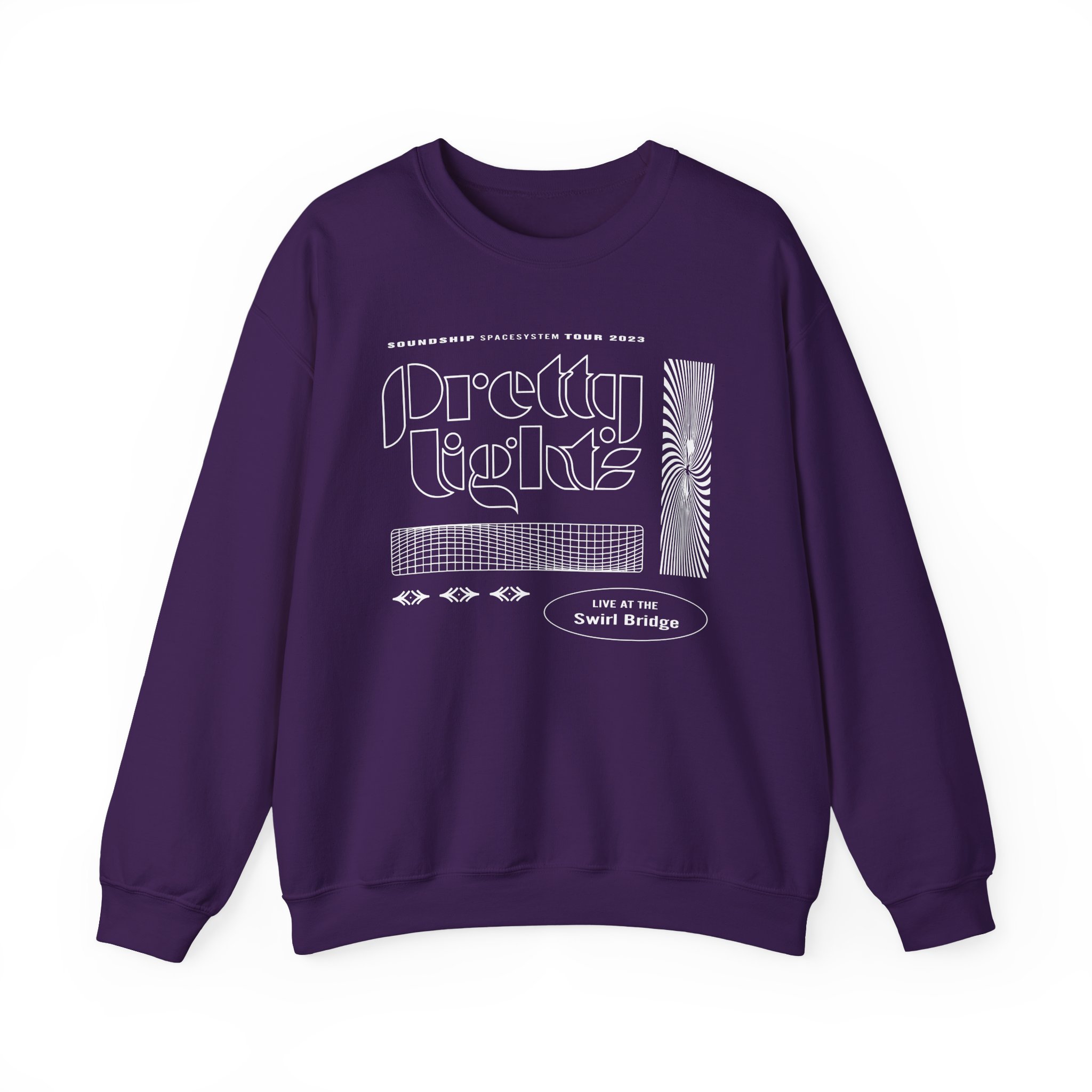 Pretty Lights Swirl Unisex Heavy Blendâ„¢ Crewneck Sweatshirt