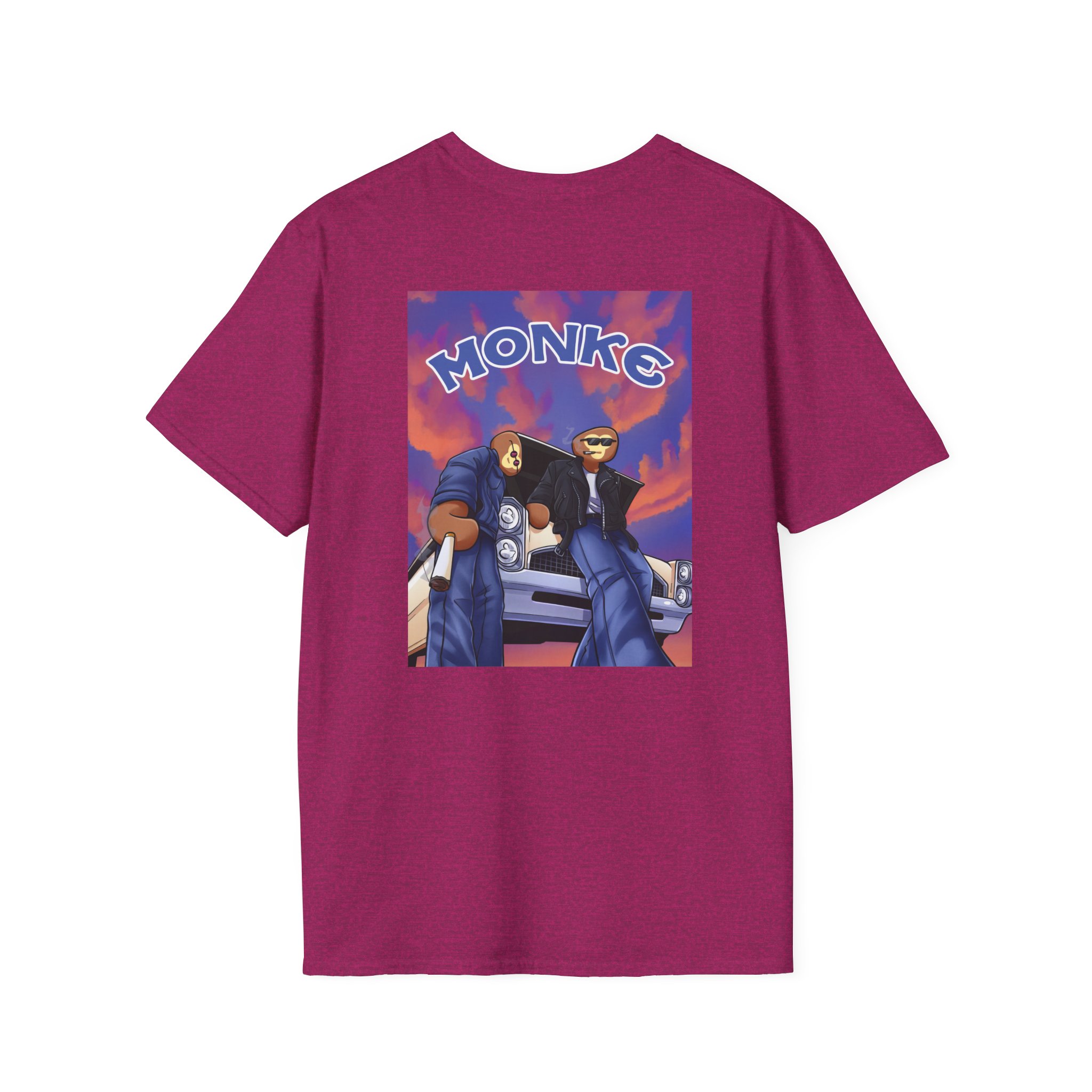 Spoonkid Monke Unisex Softstyle T-Shirt