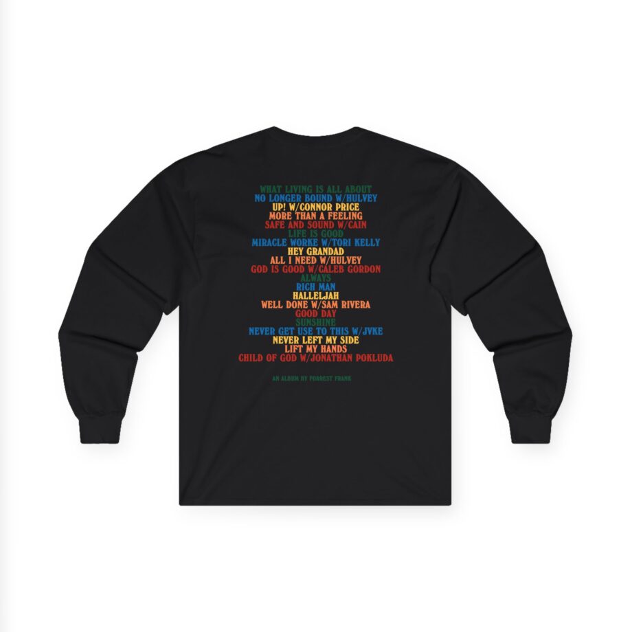 Forrest Frank Child of God Tracklist Unisex Ultra Cotton Long Sleeve Tee