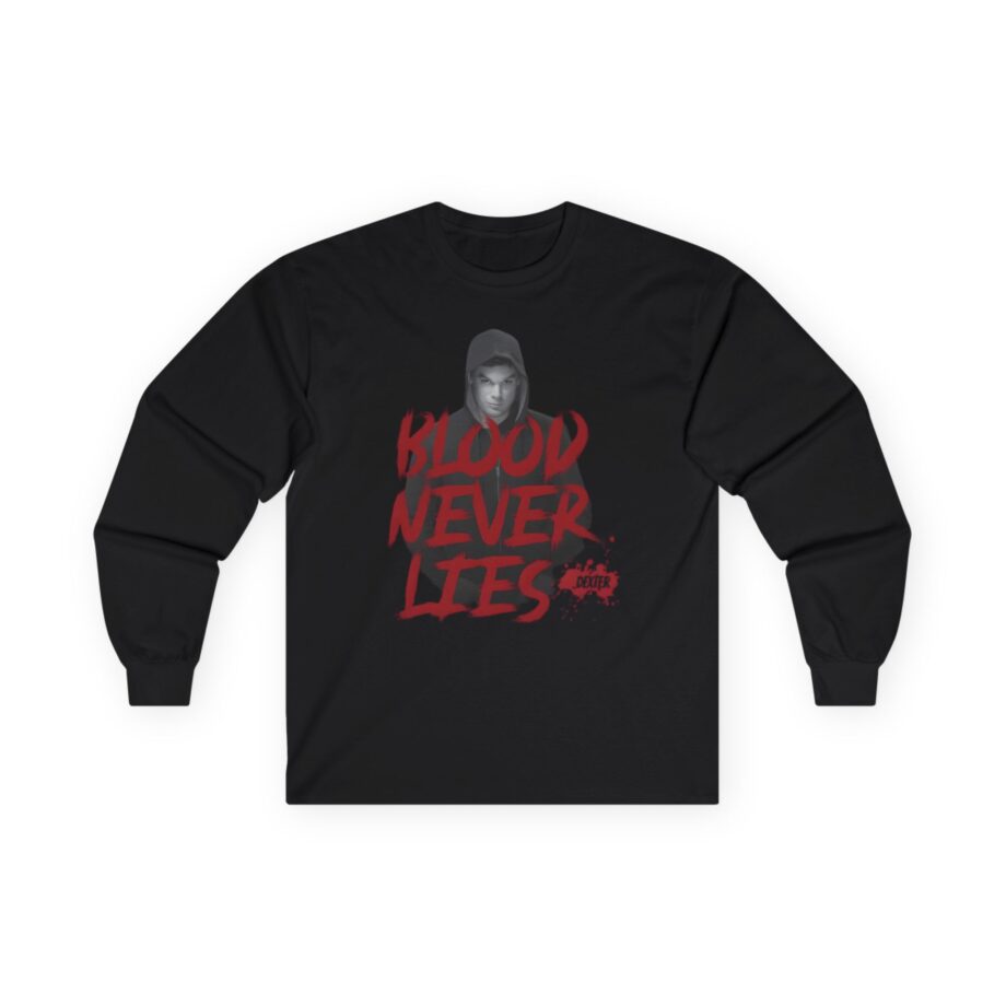Dexter Blood Never Lies Unisex Ultra Cotton Long Sleeve Tee