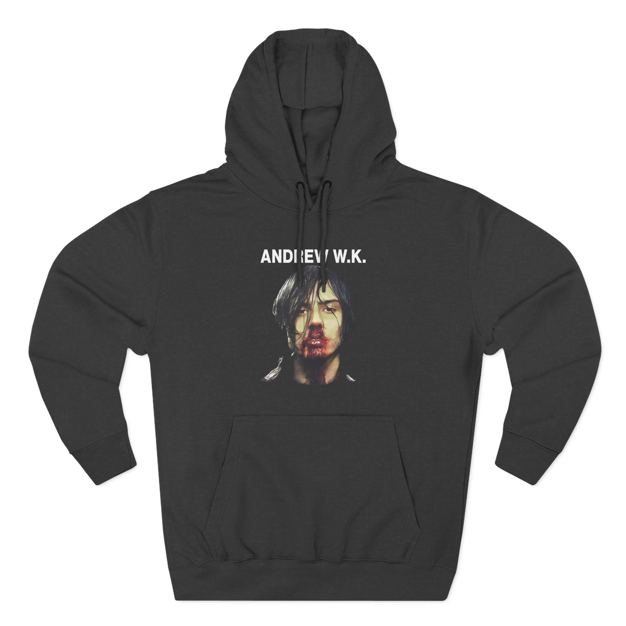 Andrew Wk Three-Panel Fleece Hoodie