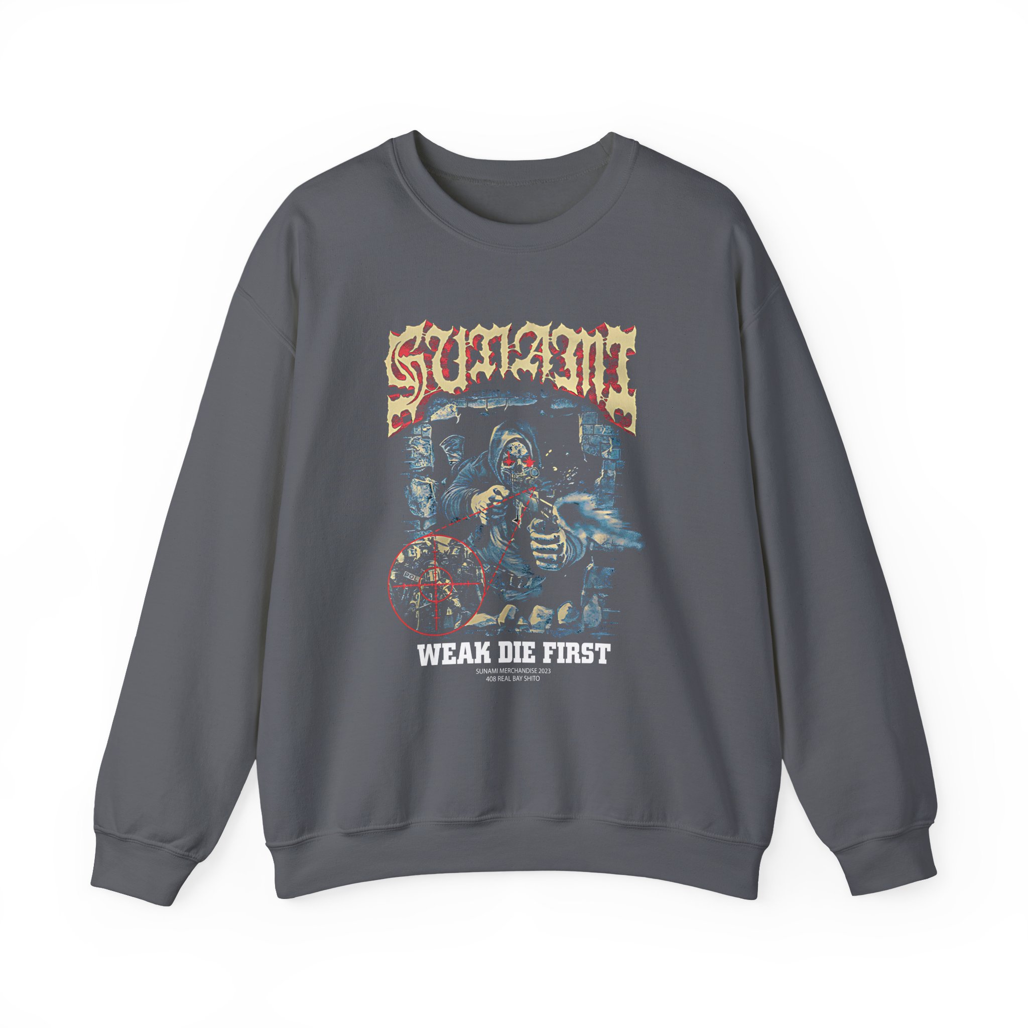 Sunami Shooter Unisex Heavy Blendâ„¢ Crewneck Sweatshirt