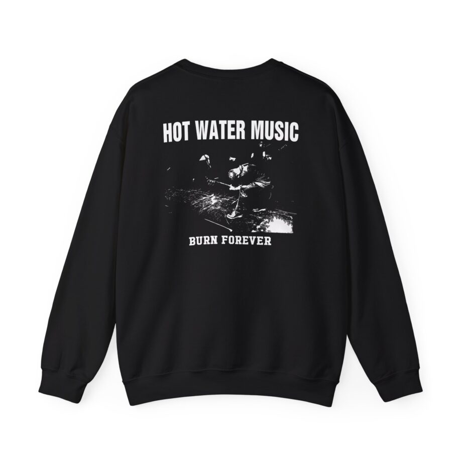 Hot Water Music Burn Forever Unisex Heavy Blend™ Crewneck Sweatshirt