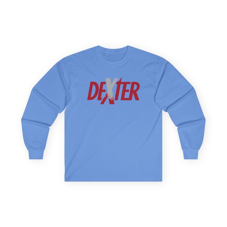 Dexter Spatter Logo Unisex Ultra Cotton Long Sleeve Tee